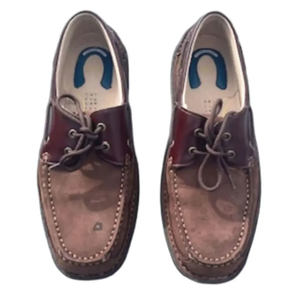 Size: 11M Comfort Gel Lace Up Loafers . Nunn Bush . New in Box
